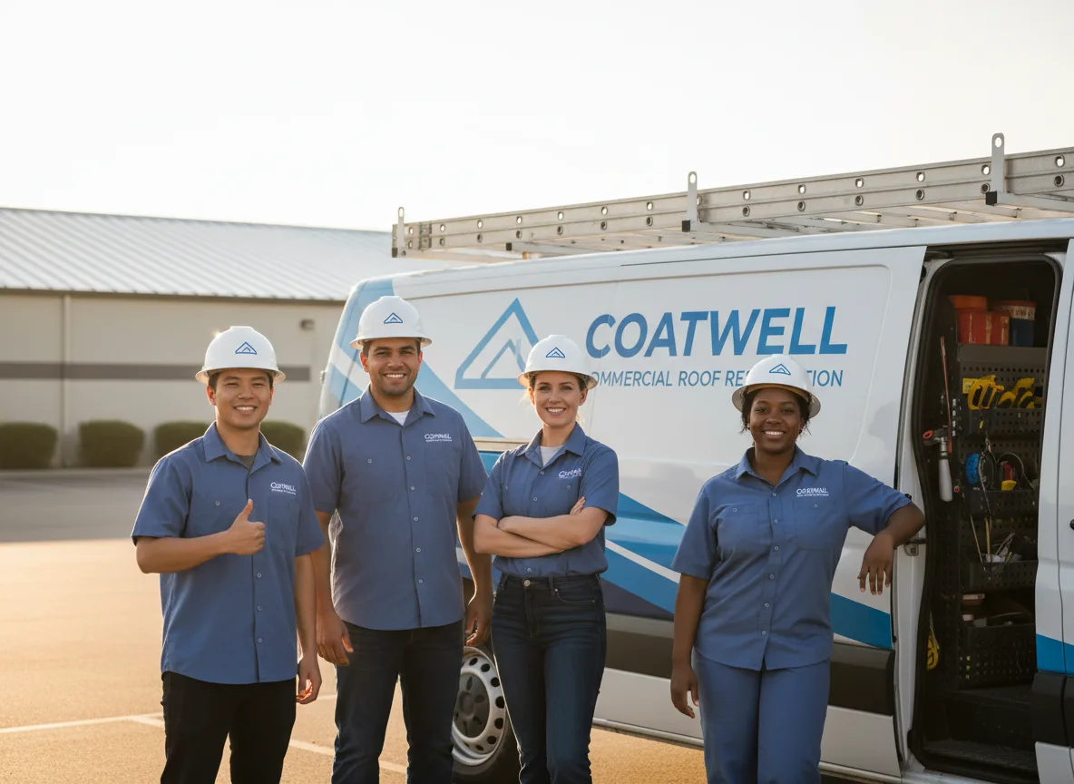 Commercial roof coating company in Hardy, VA